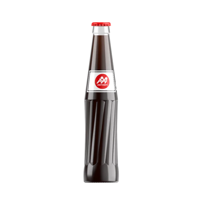 نوشابه مشکی شیشه‌ای