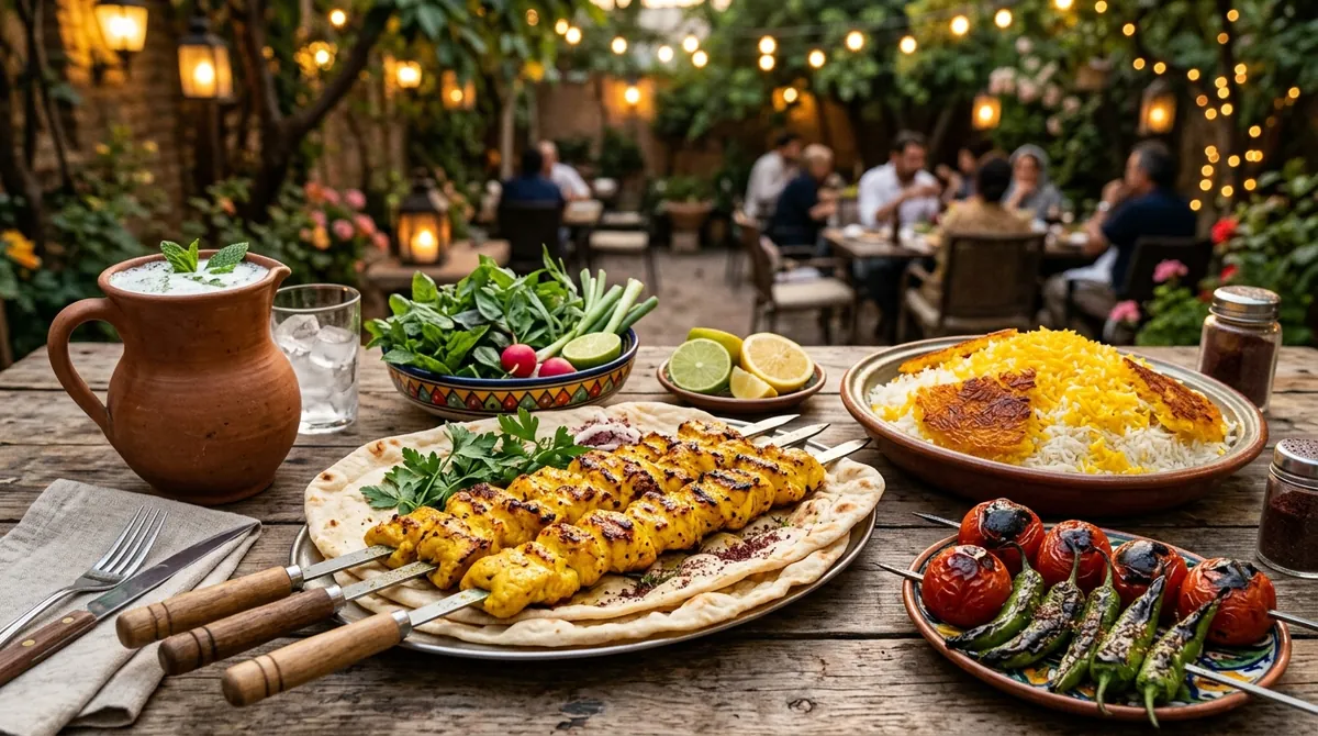 بهترین رستوران اصغرآباد کجاست؟ راهنمای شکم‌گردی و انتخاب بهترین کباب در قلب باغات غرب اصفهان