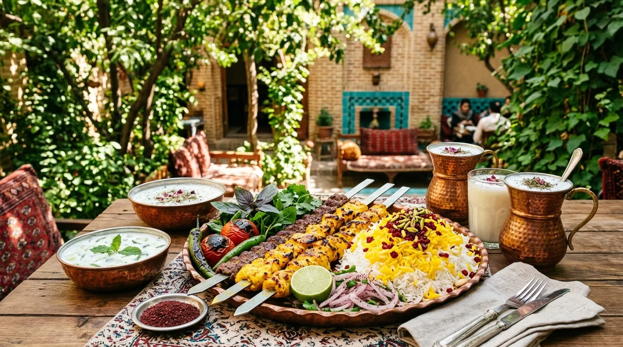 بهترین رستوران اصفهان برای کباب و جوجه زغالی؛ چرا عاشقان طعم اصیل برای ناهار به حاشیه آتشگاه و باغات غرب می‌روند؟
